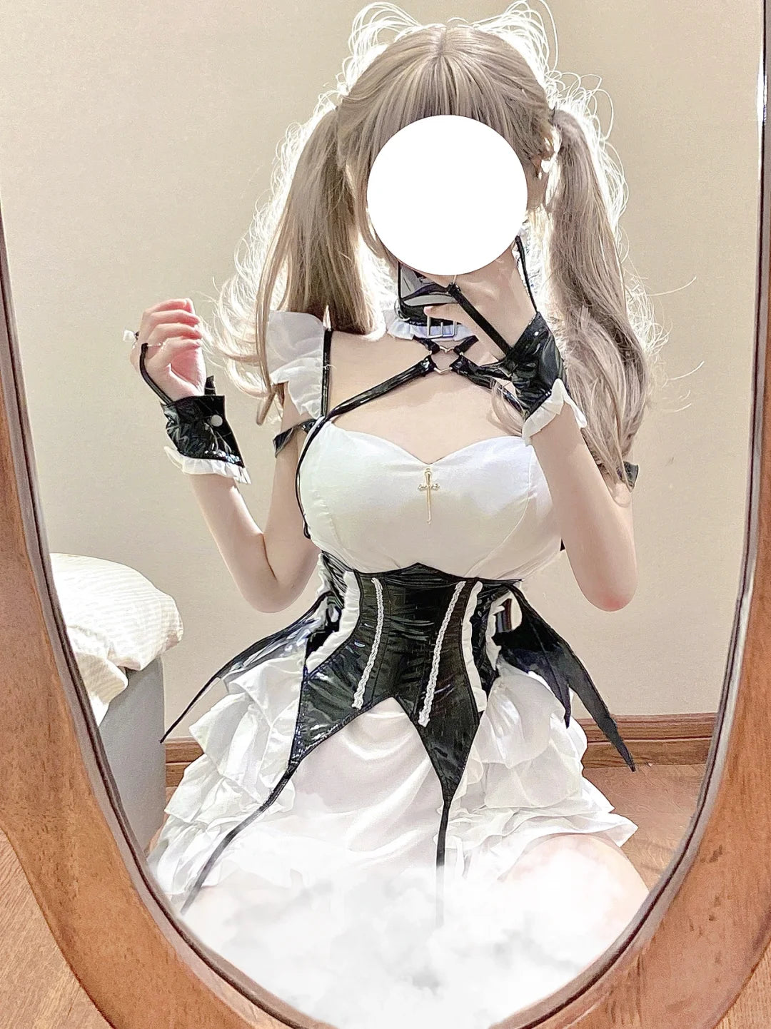 Serendipity Succubus Devil Halloween Black Pink Cosplay Dress - Sugarplum Store