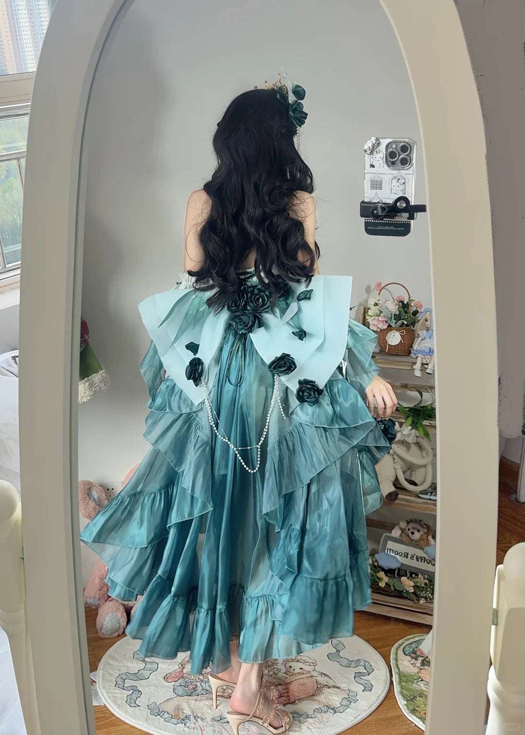 Meow Fruit Swan Fantasy 2.0 Princess Elegant Prom Dress
