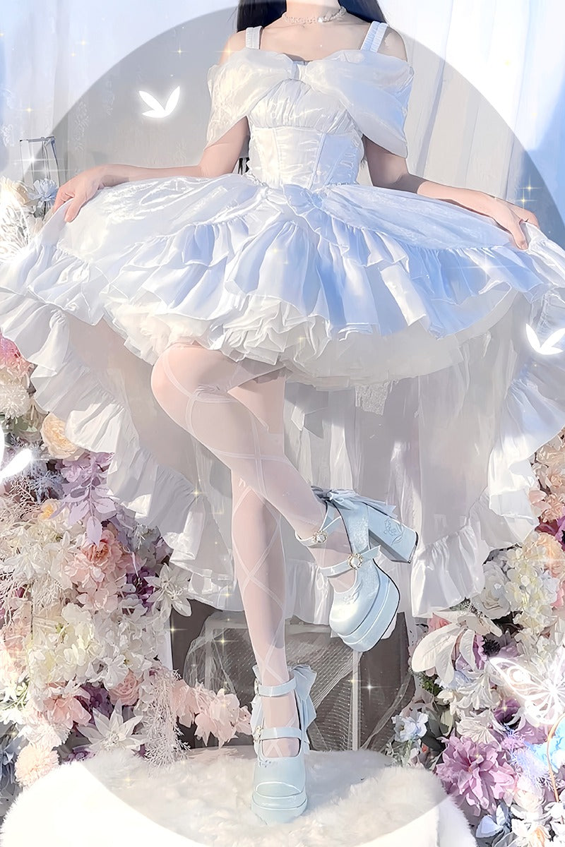 Floating Dream Lily of the Valley High Heels Shoes
