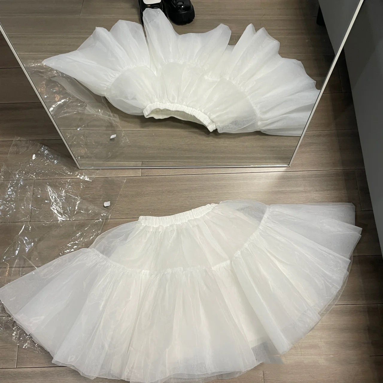 Monet Blue Fairy Princess Strap Dress & Outerwear Two Piece Set - Sugarplum Store