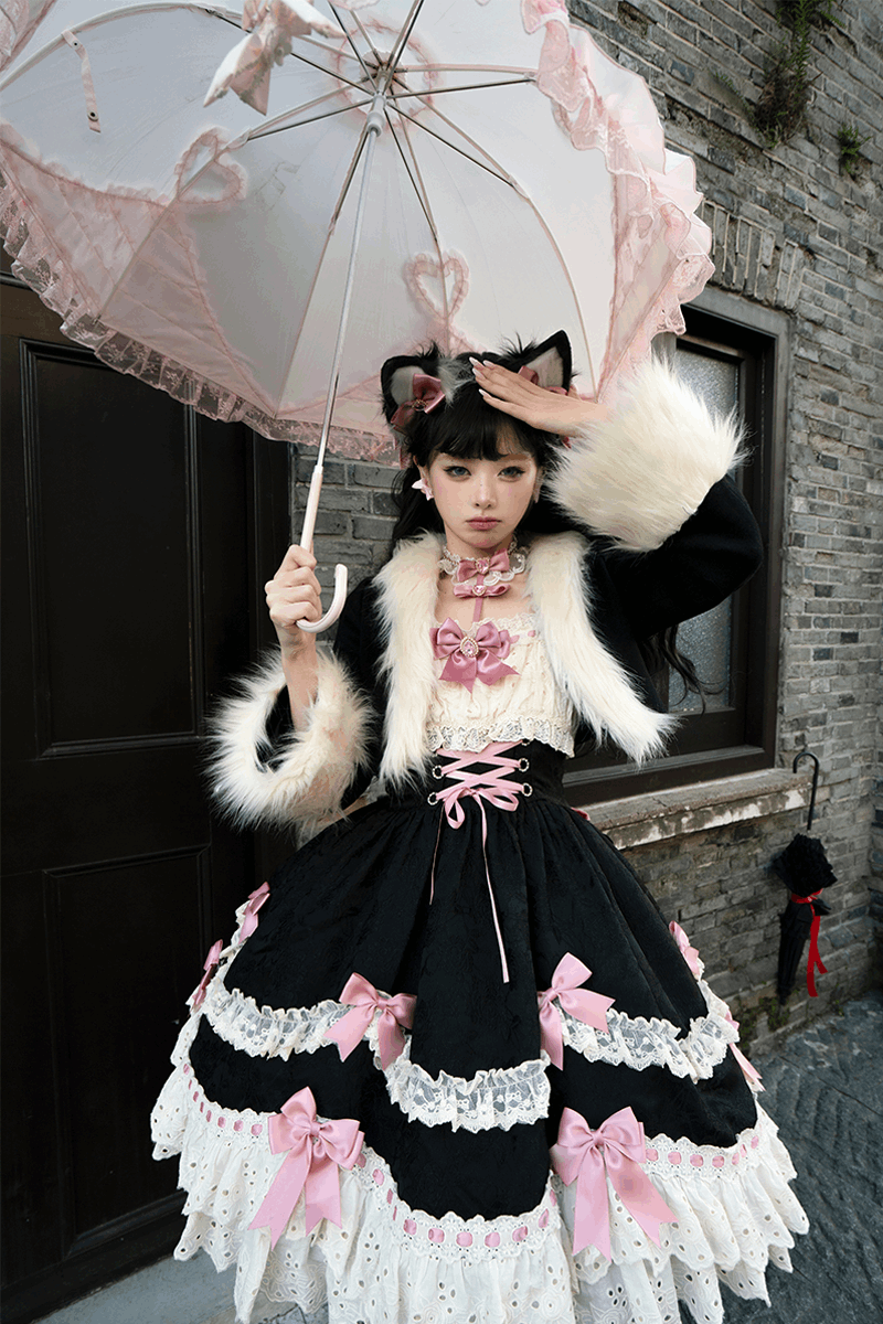 Contract of Love Lolita EGL Black Blue Red Pink Cream Cat Girl Strap D Sugarplum Store Contract of Love Lolita EGL Black Blue Red Pink Cream Cat Girl Strap D Sugarplum Store