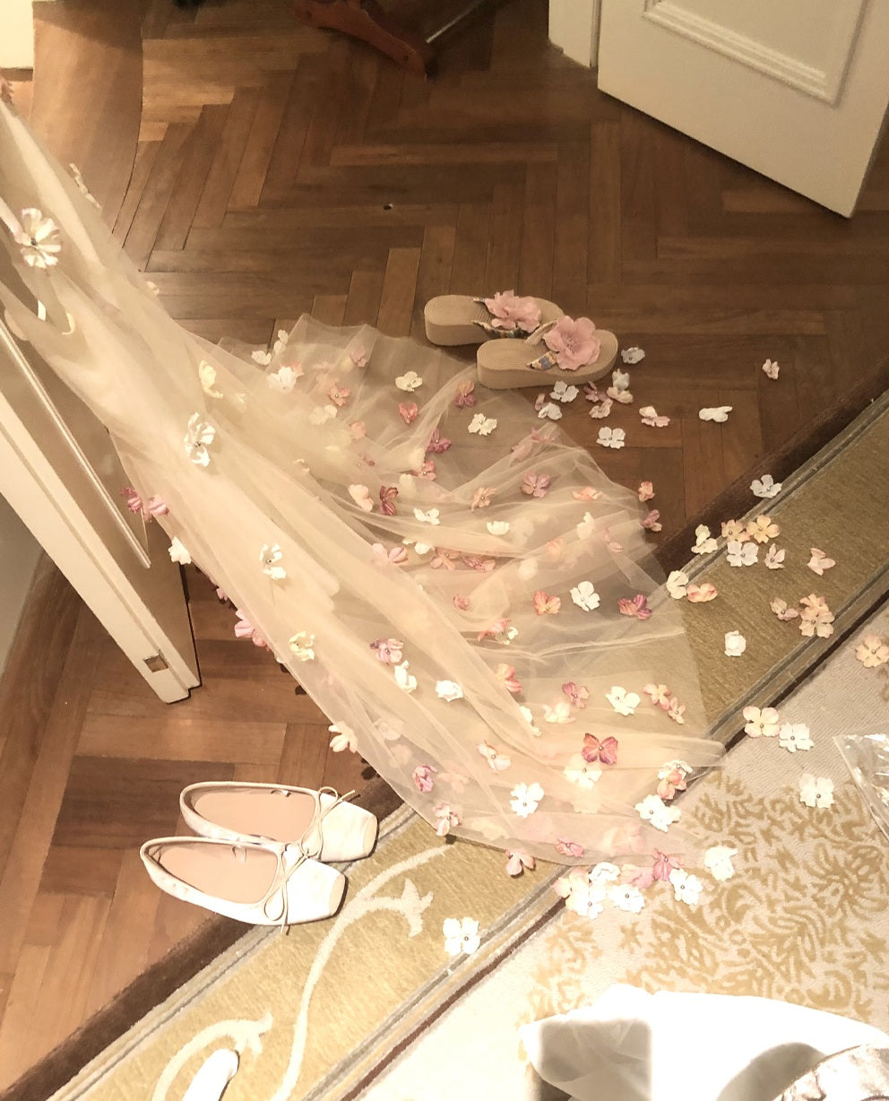 Monet Garden Floral Sundress - Sugarplum Store