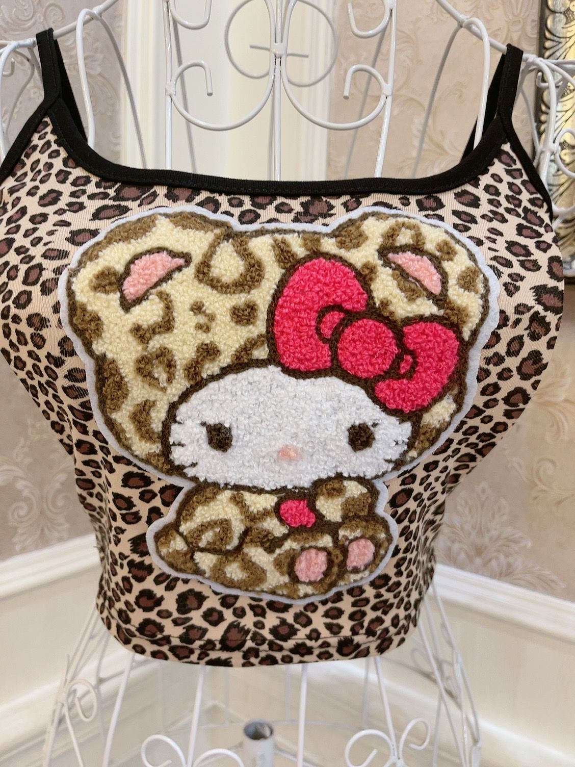 Sweetheart Princess Melody Kitty Cinnamon Camisole Top - Sugarplum Store