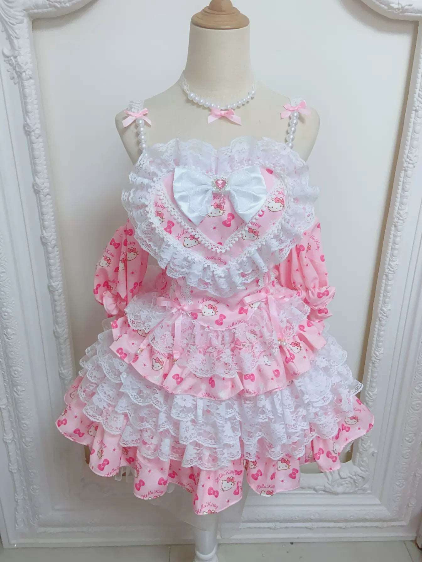 Candy Fairy Strawberry Kitty Pink Plaid Ruffled Princess Dress Sugarplum Store Candy Fairy Strawberry Kitty Pink Plaid Ruffled Princess Dress Sugarplum Store