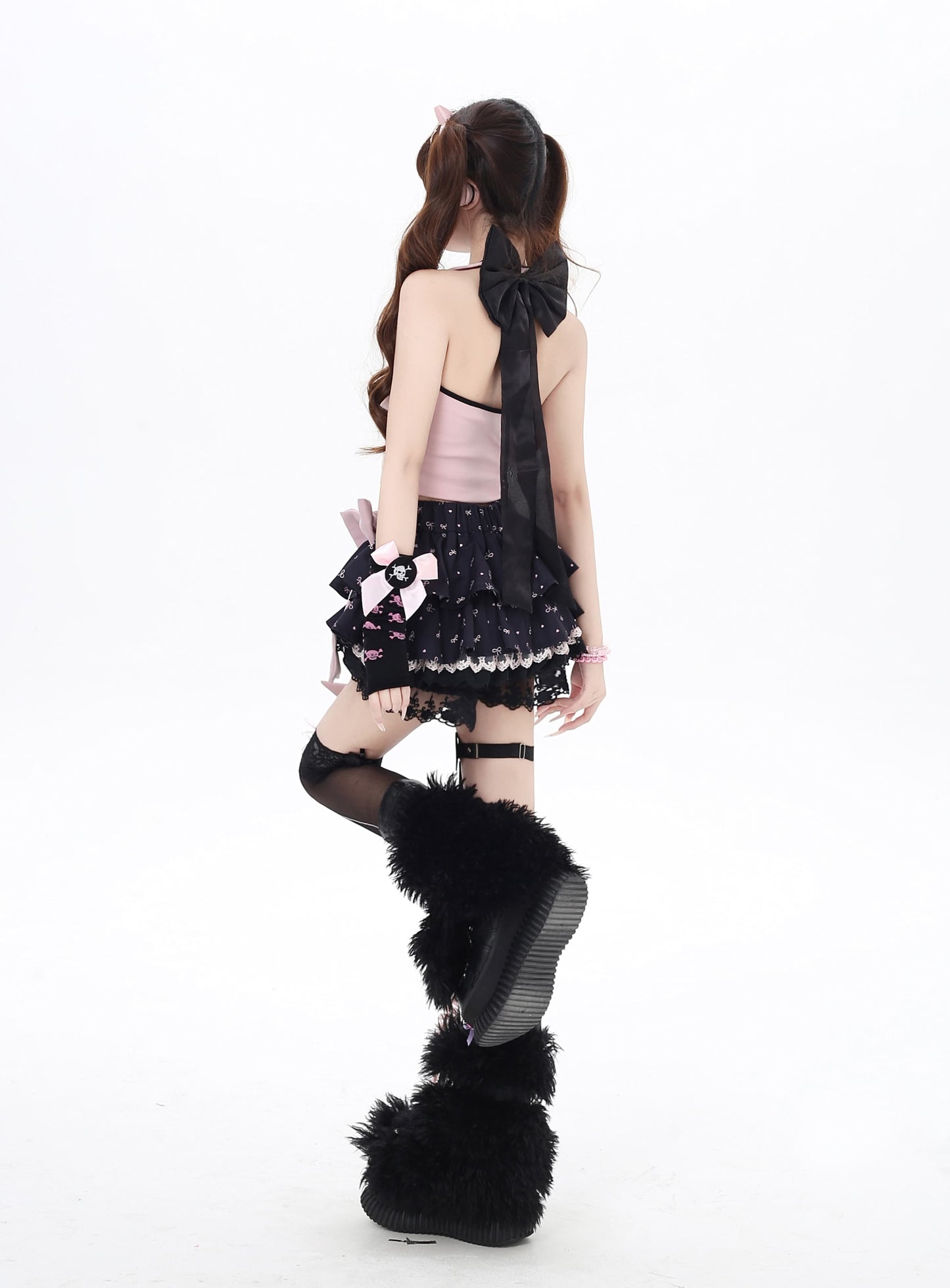 Crazy Girl Heart Pounding Halter Neck Camisole Top - Sugarplum Store