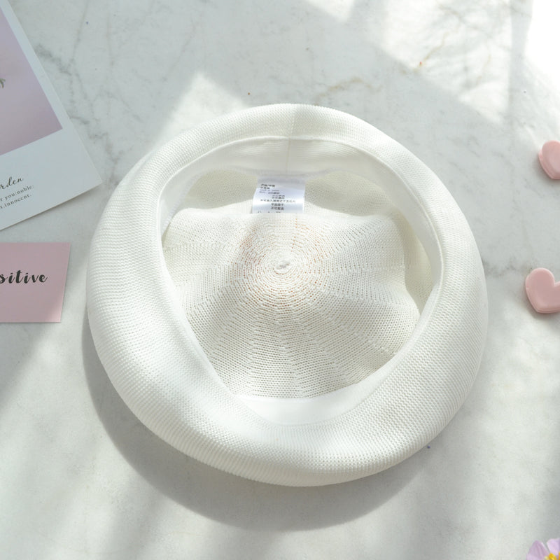 Cute Poached Egg Beret Hat - Sugarplum Store