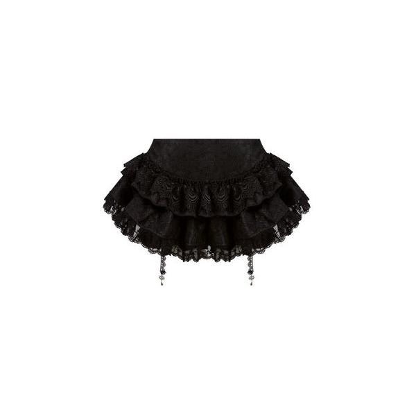 Serendipity Apprentice Witch Black Top & Skirt & Cape Three Piece Set
