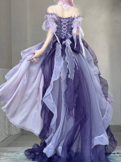 Meow Fruit Midsummer Dream Princess Prom Dress - Sugarplum Store