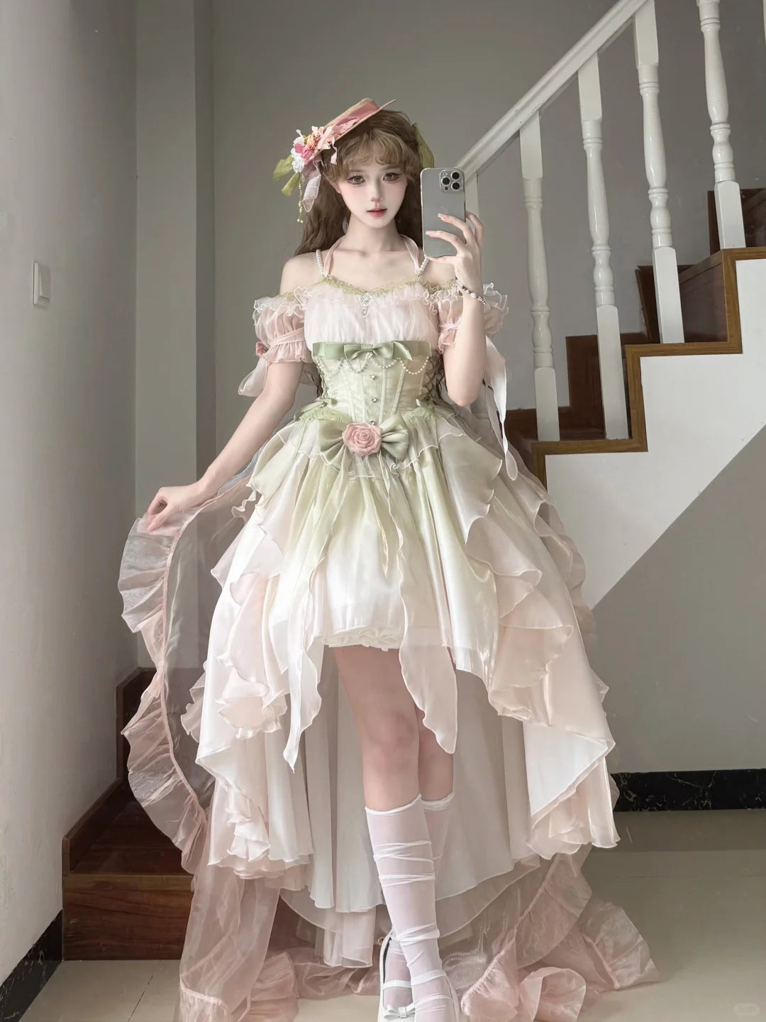 Meow Fruit Midsummer Dream Princess Prom Dress - Sugarplum Store