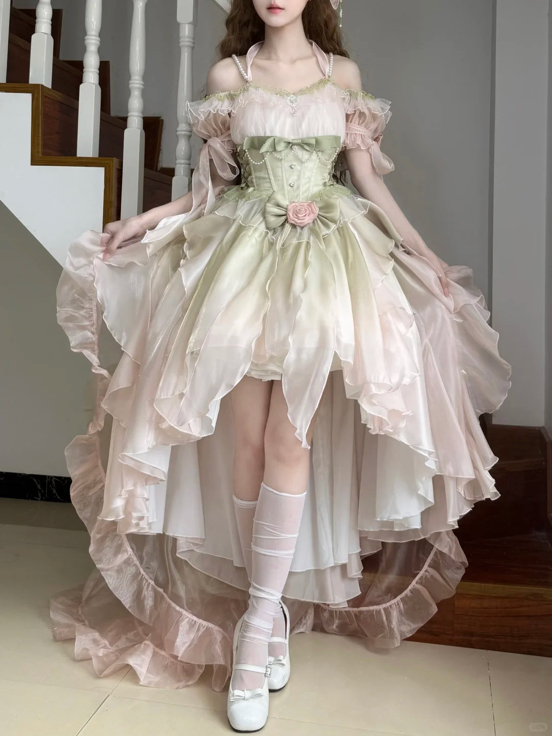 Meow Fruit Midsummer Dream Princess Prom Dress - Sugarplum Store