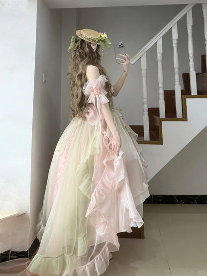 Meow Fruit Midsummer Dream Princess Prom Dress - Sugarplum Store
