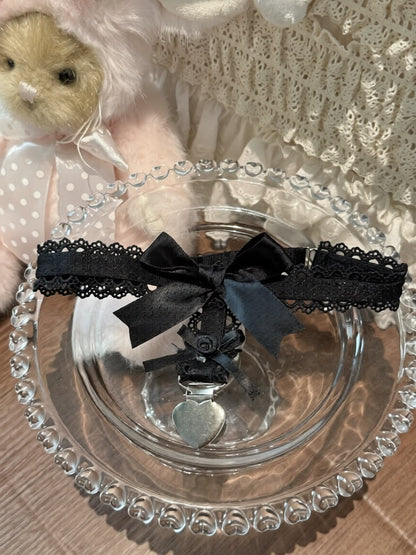 Love Catcher Lolita Pink Blue Black White Thigh Strap Garter