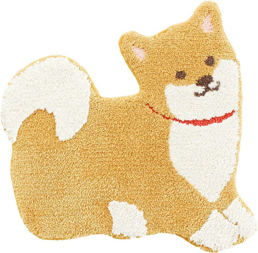 Cute Animal Shiba Inu Dog Puppy Cat Sheep Alpaca Bathroom Non Slip Mat Rug Carpet Decor