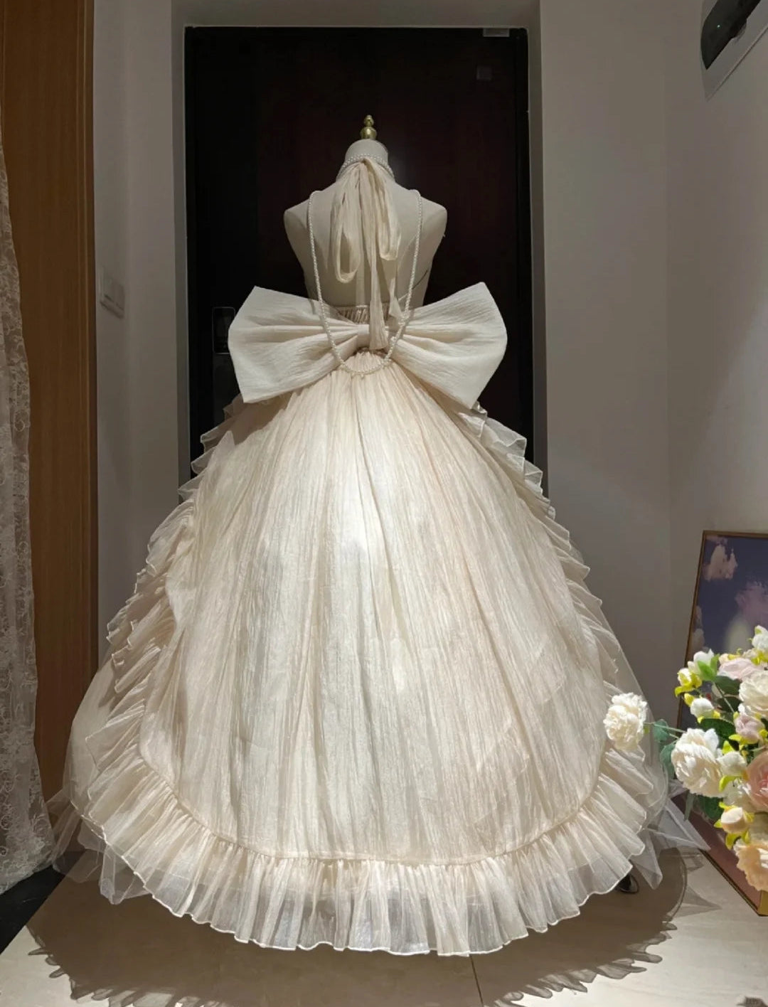 For Life Venus Goddess Cream Gown Prom Dress Sugarplum Store For Life Venus Goddess Cream Gown Prom Dress Sugarplum Store