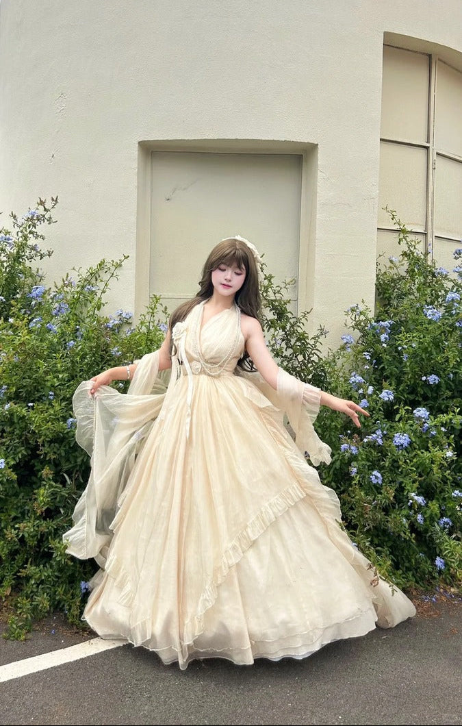 For Life Venus Goddess Cream Gown Prom Dress Sugarplum Store For Life Venus Goddess Cream Gown Prom Dress Sugarplum Store