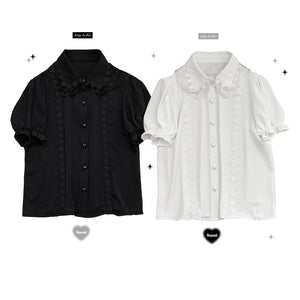 Kitten Bullet Heart Desire Blouse Top