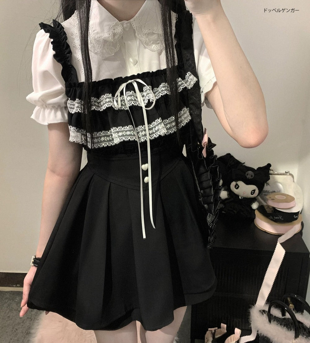 Kitten Bullet Heart Desire Blouse Top