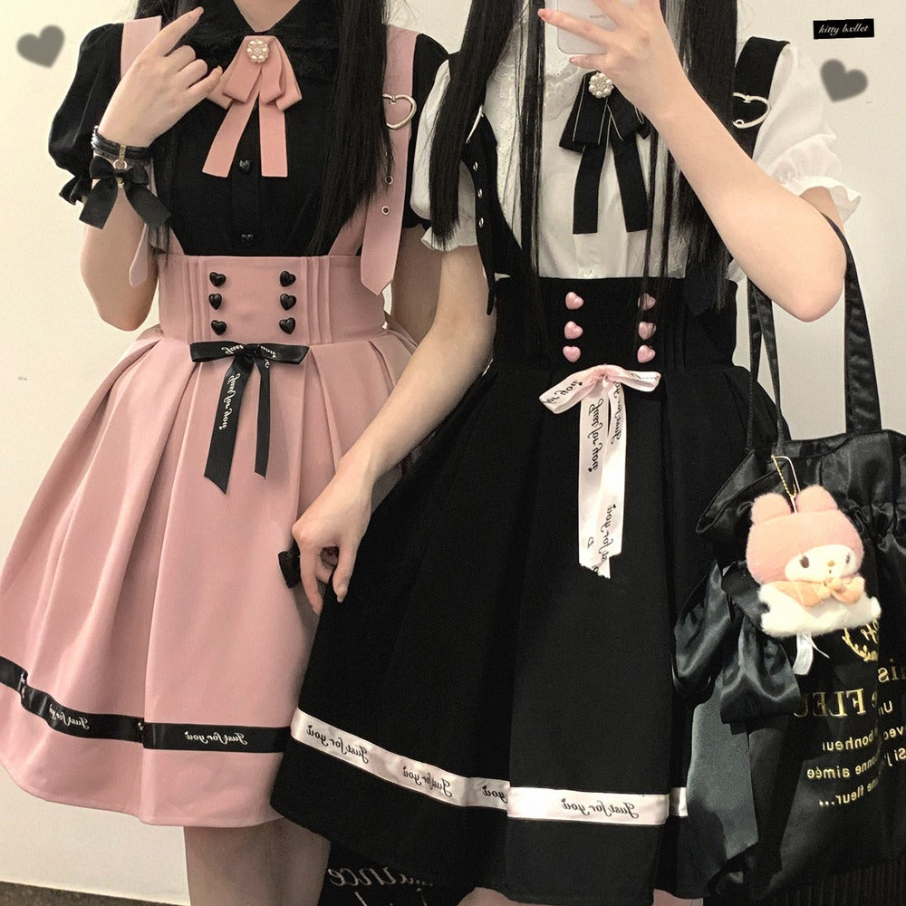 Kitten Bullet Heart Desire Blouse Top