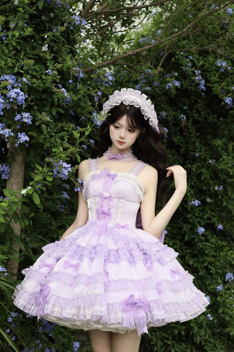 Lolicat Love Knot Yarn Pink Blue Green Purple Lolita Dress Sugarplum Store Lolicat Love Knot Yarn Pink Blue Green Purple Lolita Dress Sugarplum Store