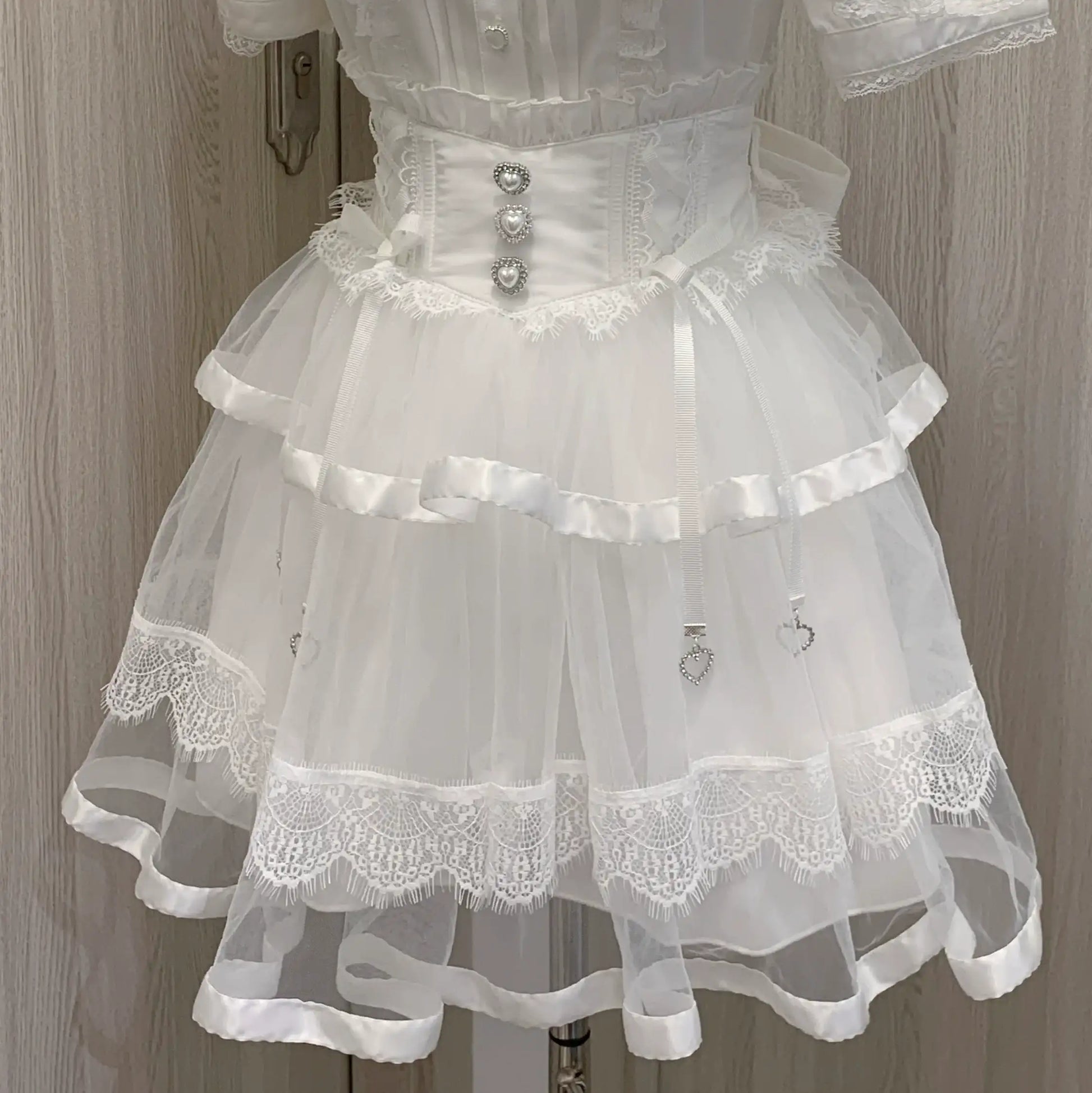 Virtual Paradise Lace Mesh Skirt