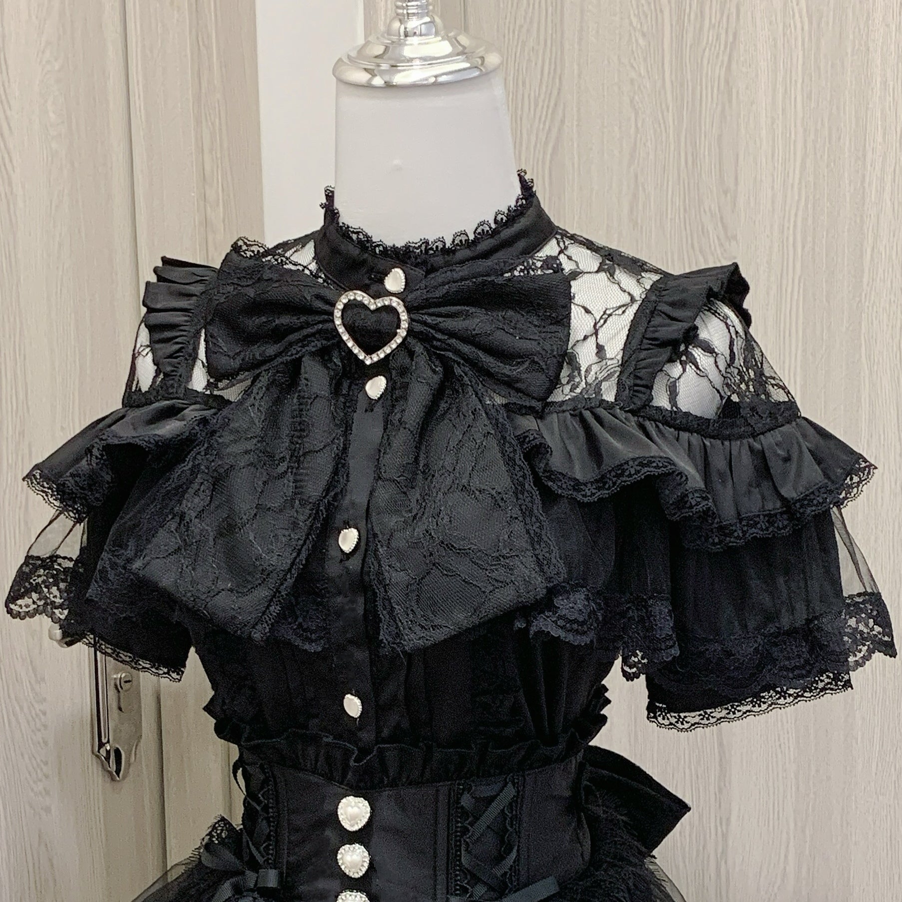 Virtual Paradise Lace Mesh Top - Sugarplum Store