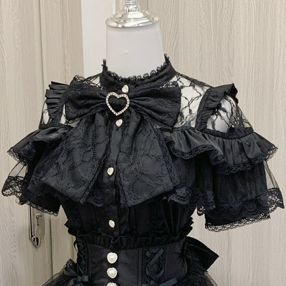 Virtual Paradise Lace Mesh Top - Sugarplum Store