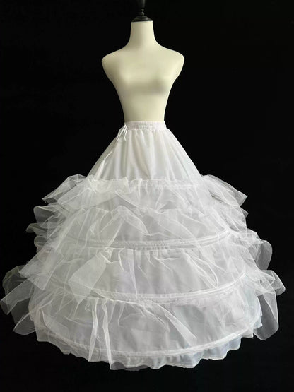 Lolita Puffy Petticoat Slip Short Mid Long Dress Support