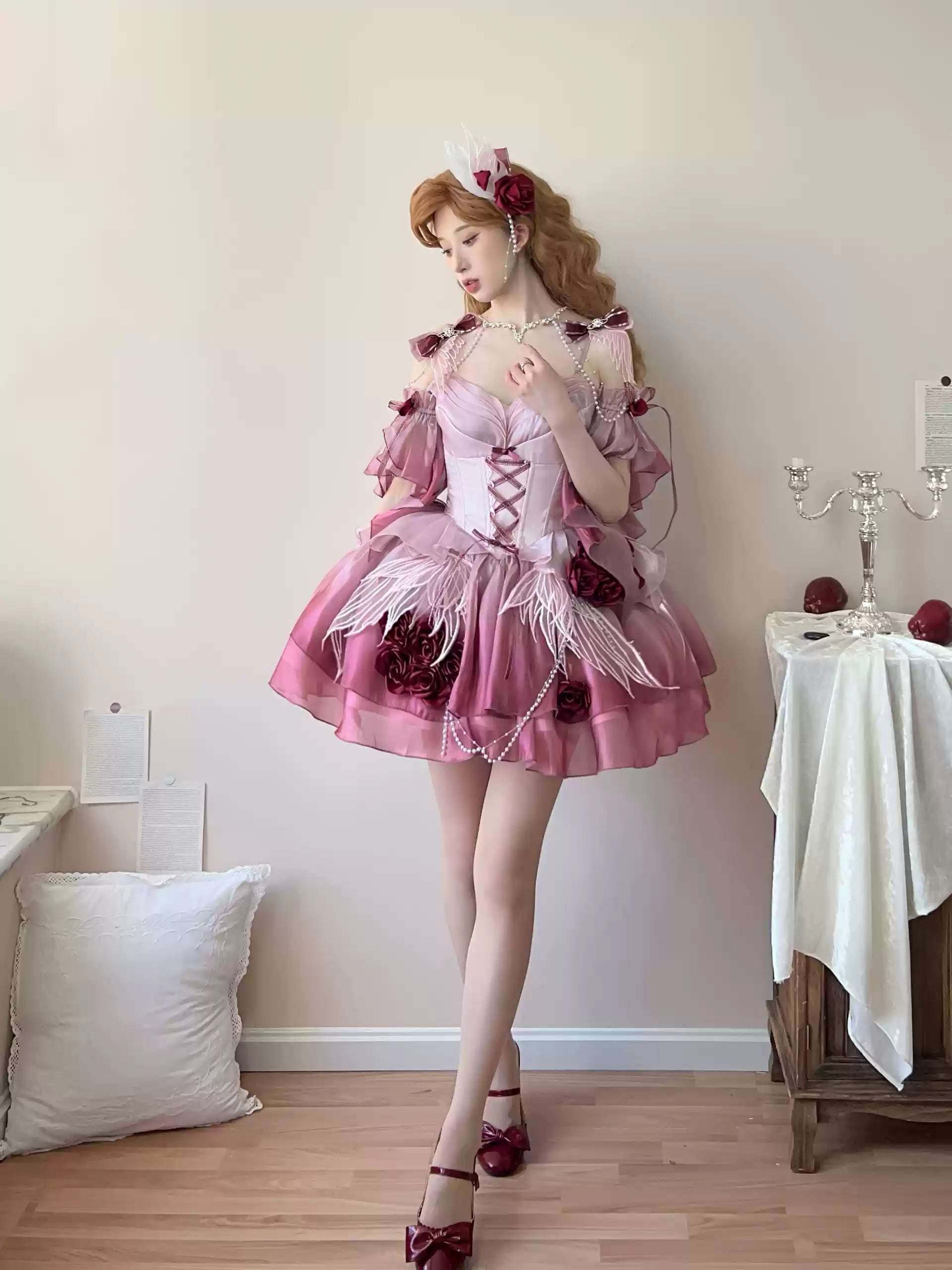 doll princess prom dress up Meow Fruit Midsummer Dream Princess Prom Dress Sugarplum Store