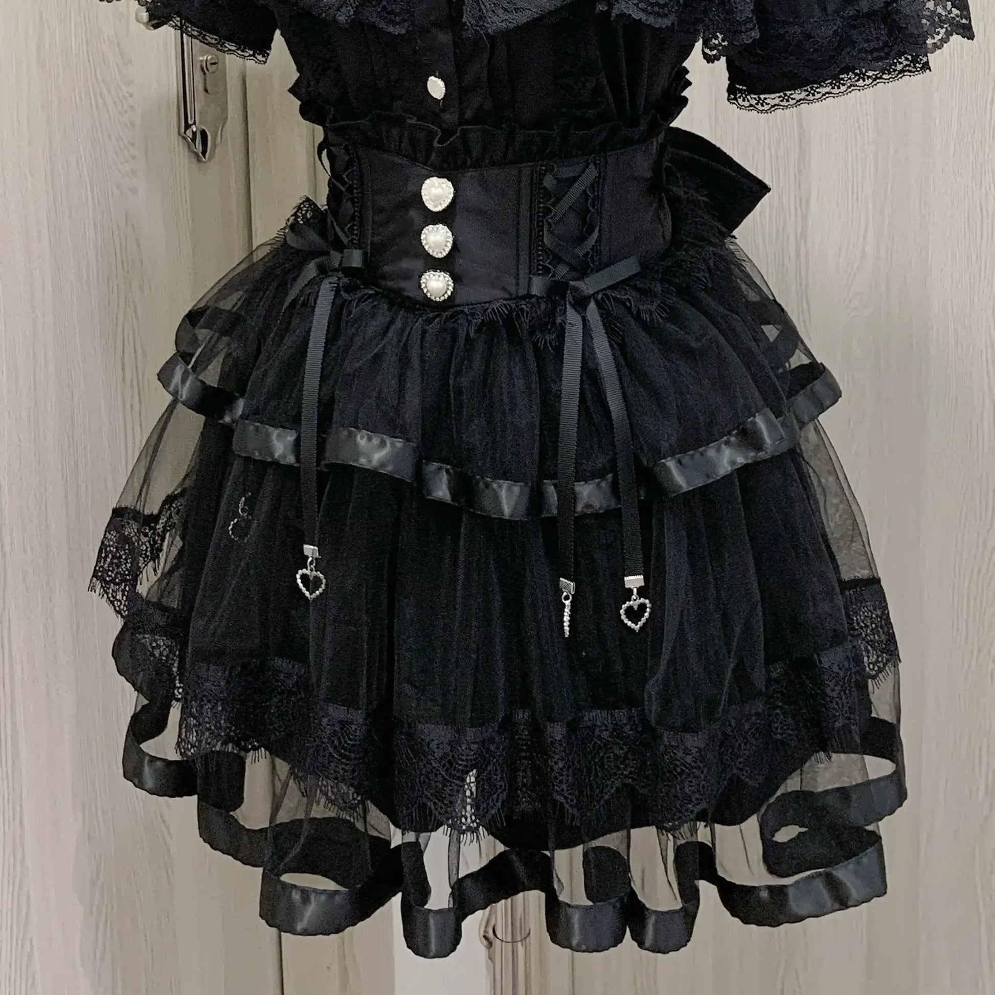 Virtual Paradise Lace Mesh Skirt