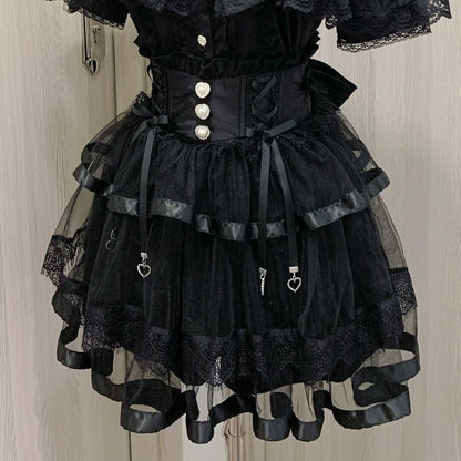 Virtual Paradise Lace Mesh Skirt