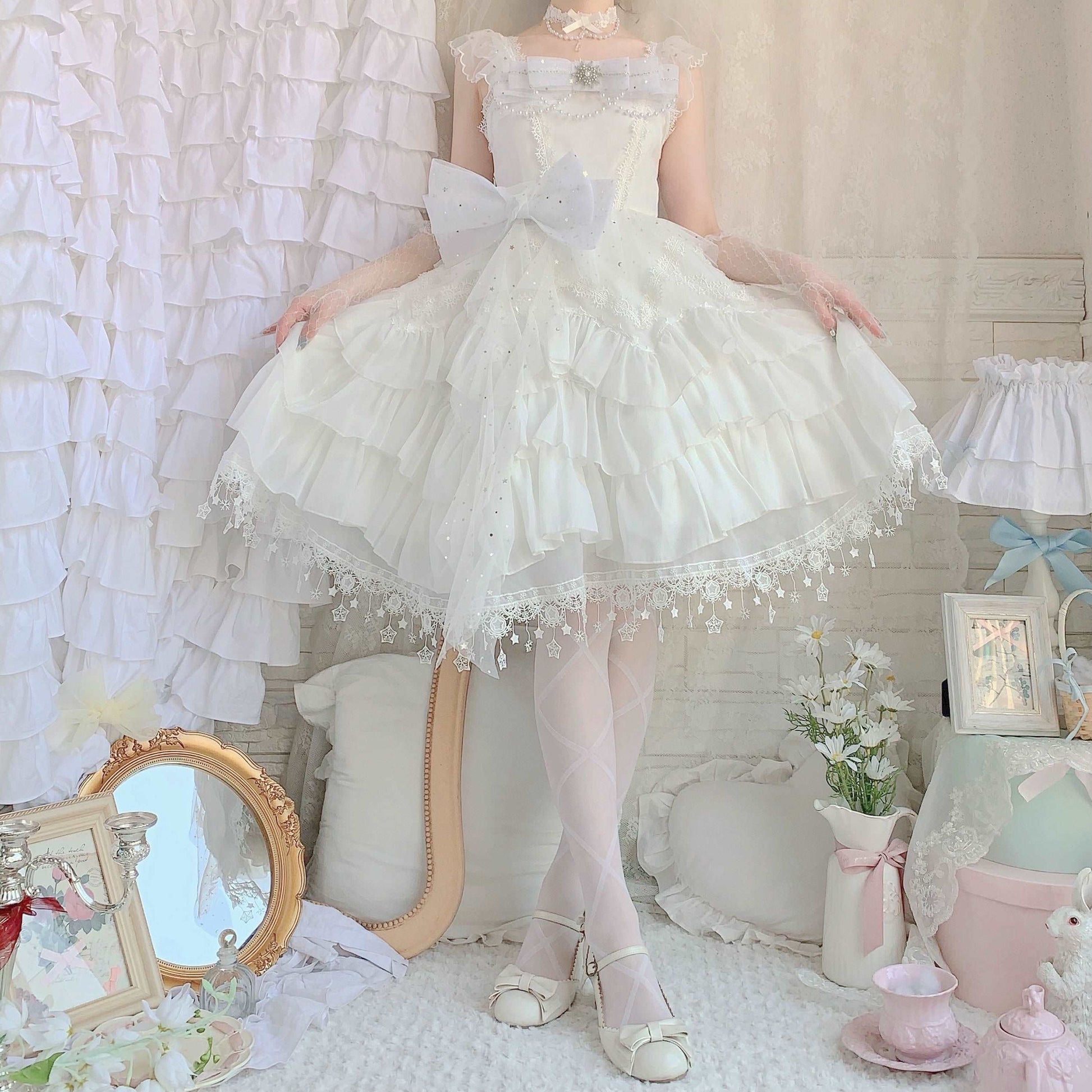 snowflake fairy dress Snowflake Princess Costume Small (3/4) by Teetot