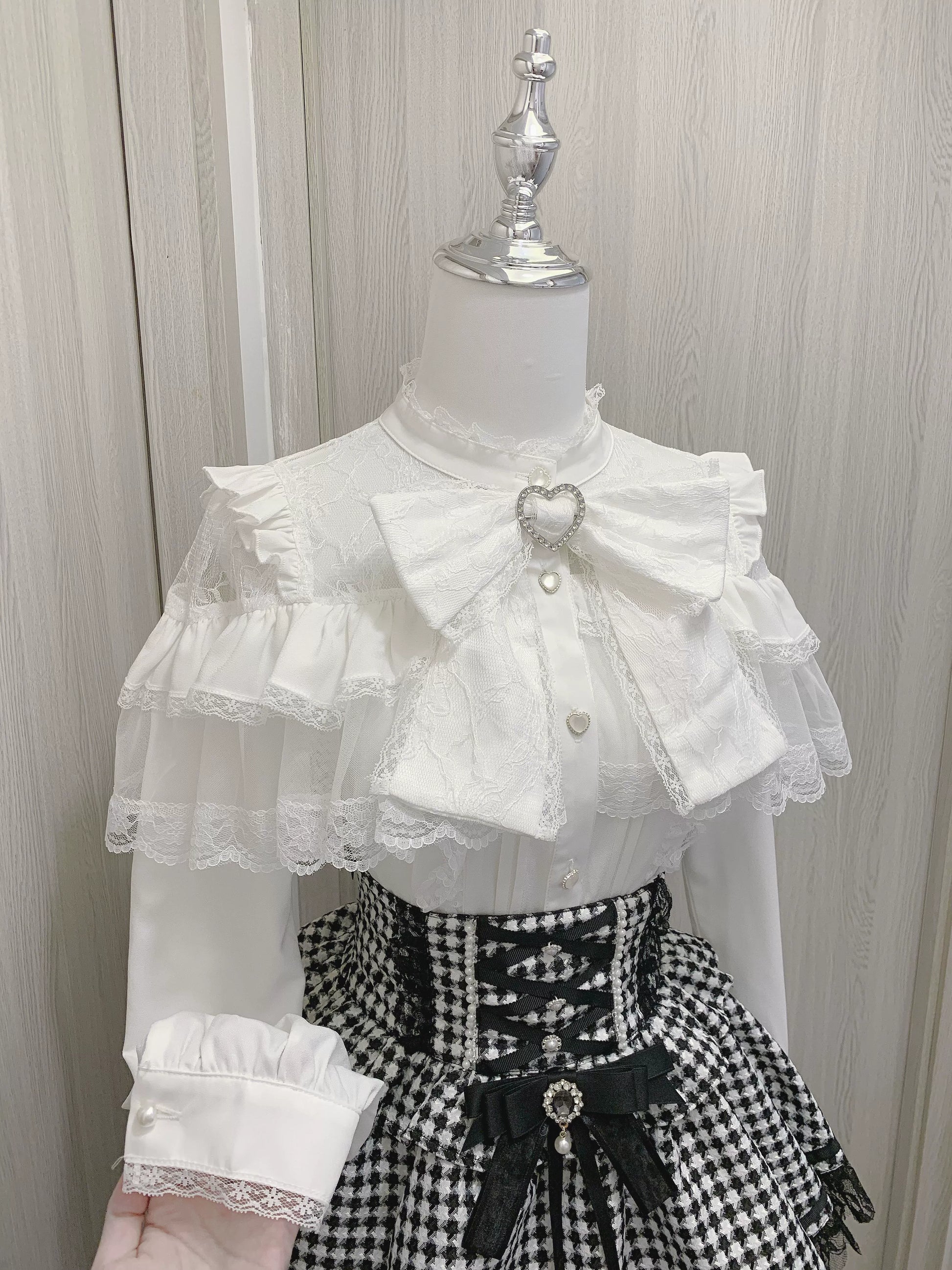 Virtual Paradise Lace Mesh Top - Sugarplum Store