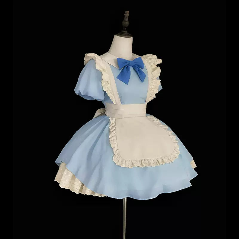 Universal Lolita Kiss Kiss Maid Cosplay Dress Universal Lolita Kiss Kiss Maid Cosplay Dress