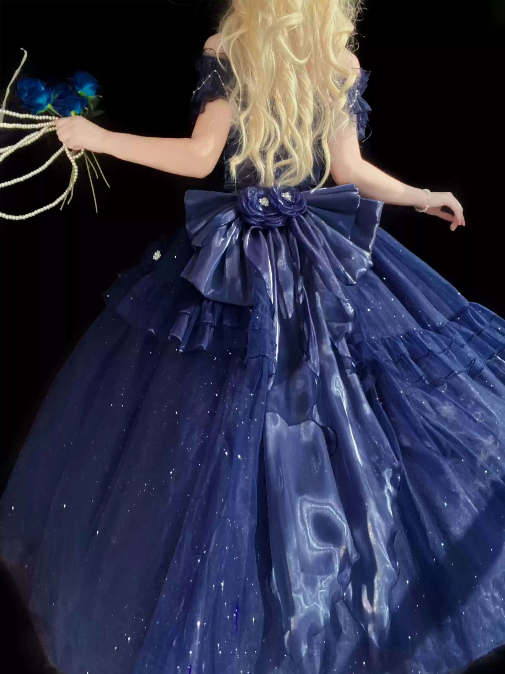 Meow Fruit Brilliant Galaxy Princess Elegant Prom Dress Sugarplum Store Meow Fruit Brilliant Galaxy Princess Elegant Prom Dress Sugarplum Store