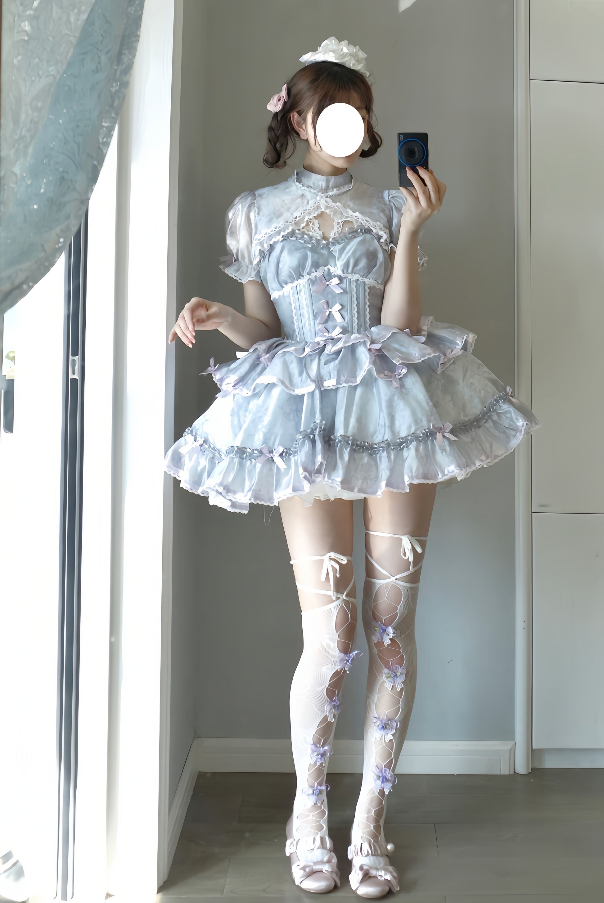 lolita mini dress Lolita Mini Dress | Luxury Printed Mini Dress