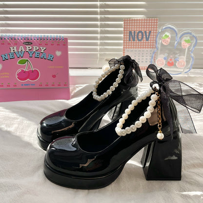 elerhythm Mary Jane hakken voor dames, met strik, retro, gesloten ronde neus, suède, chic, strik, vintage, Gatsby-schoenen, Groen, 37 EU elerhythm Mary Jane hakken voor dames, met strik, retro, gesloten ronde neus, suède, chic, strik, vintage, Gatsby-schoenen, Groen, 37 EU