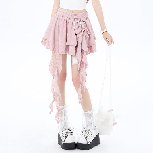 Crazy Girl Twilight Balletcore Purple Pink Black Mini Skirt - Sugarplum Store