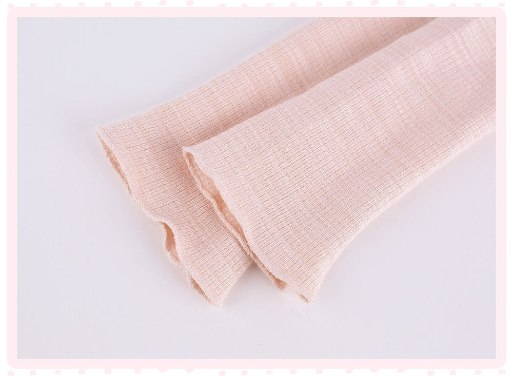 Serendipity College Sakura Academy Pink Top Gray Skirt Two Piece Set
