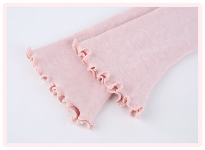 Serendipity Gummy Pink Top White Skirt Two Piece Set
