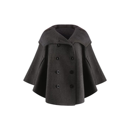 Serendipity Night Talk Black Top Cape Skirt Three Piece Set
