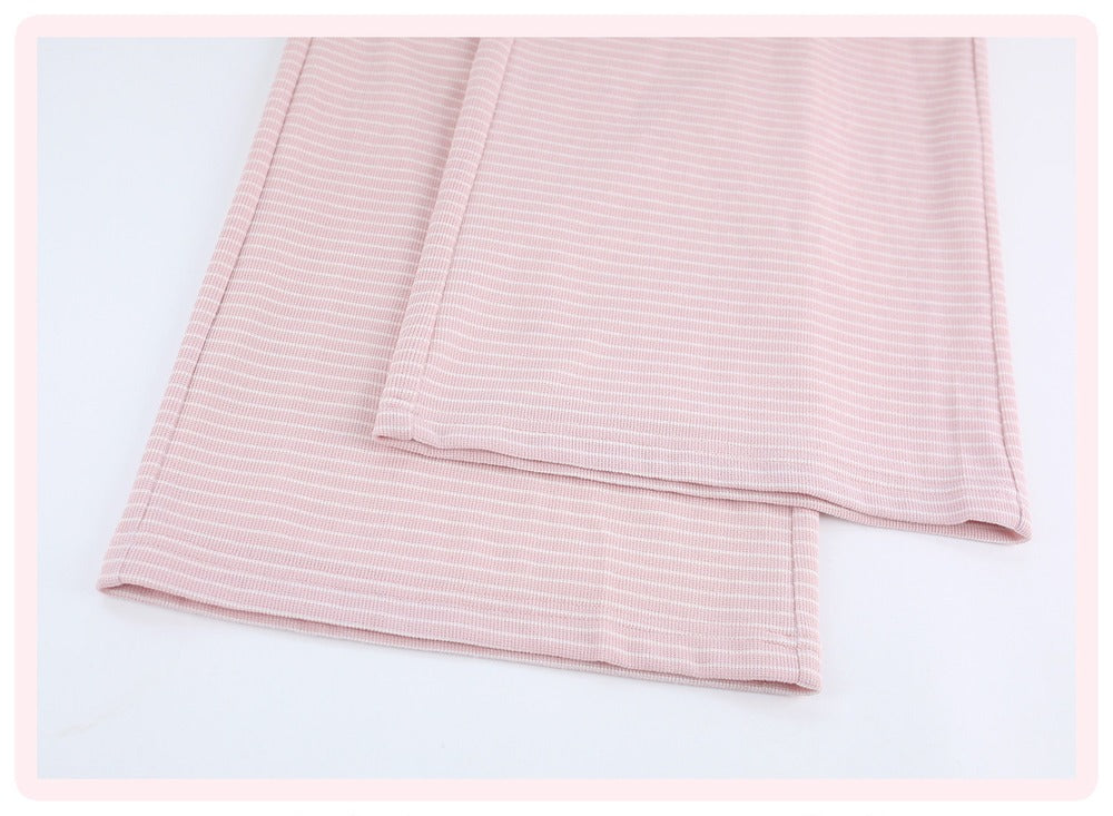 Serendipity Pink Dream Journey Cardigan White Cami Pants Three Piece Set