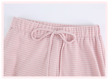 Serendipity Pink Dream Journey Cardigan White Cami Pants Three Piece Set