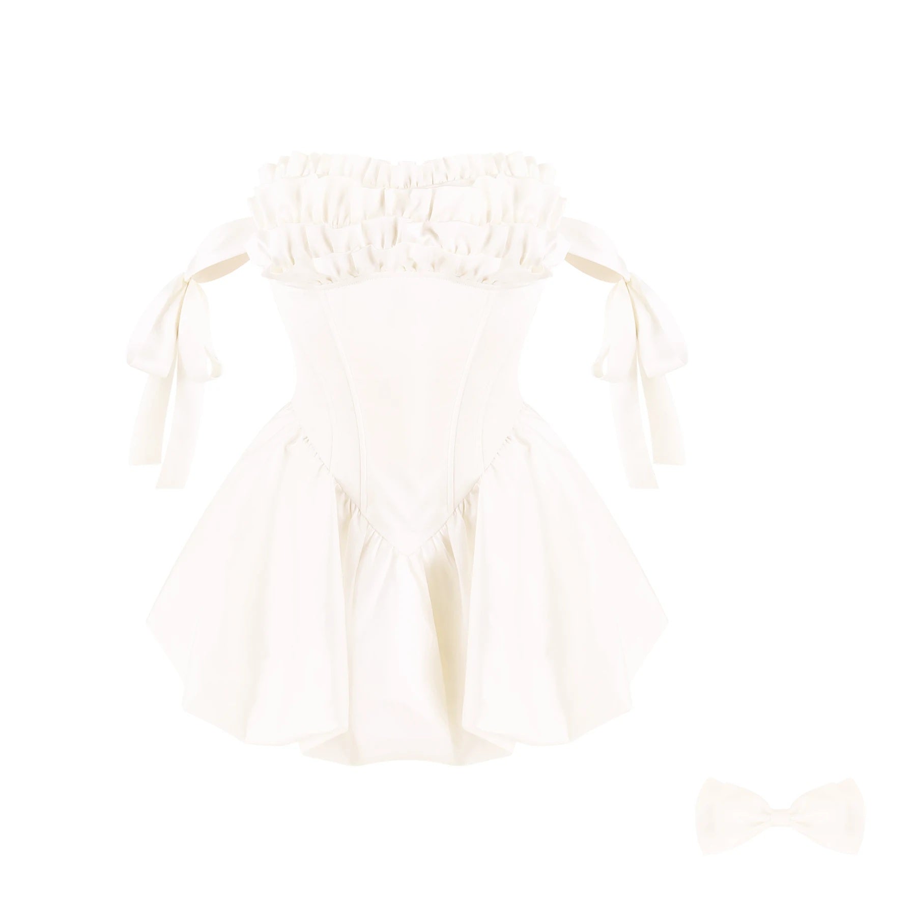 mini dress with matching bloomers Serendipity Thousand Gold White Moonlight Two Piece Set – Sugarplum Store Couleur:White Similar to Sweet Bamboo GUNNE SAX for ModCloth PERMANENT