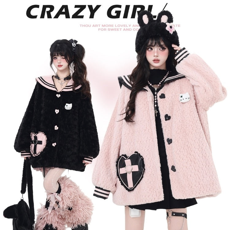 Two models wearing stylish outfits.