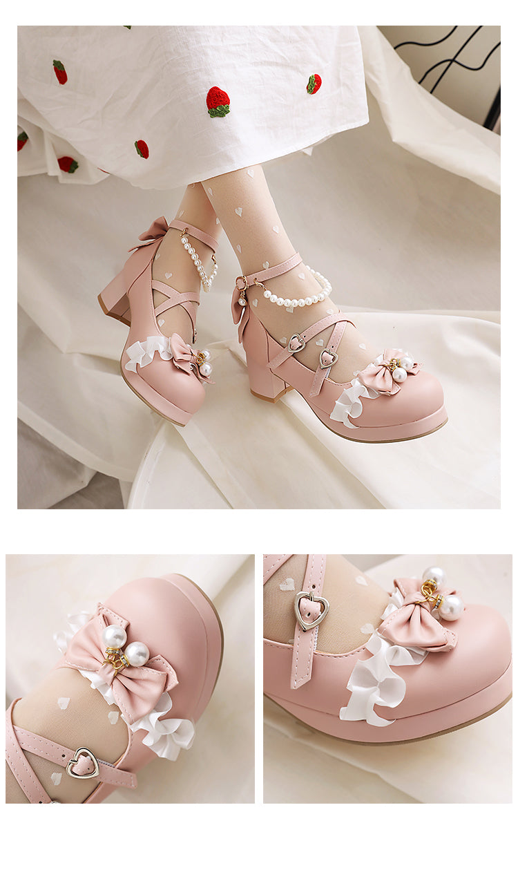Sweet Rococo Princess High Heels Shoes – Sugarplum Store