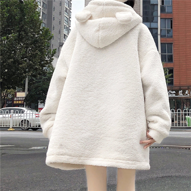 Teddy bear winter coat sales