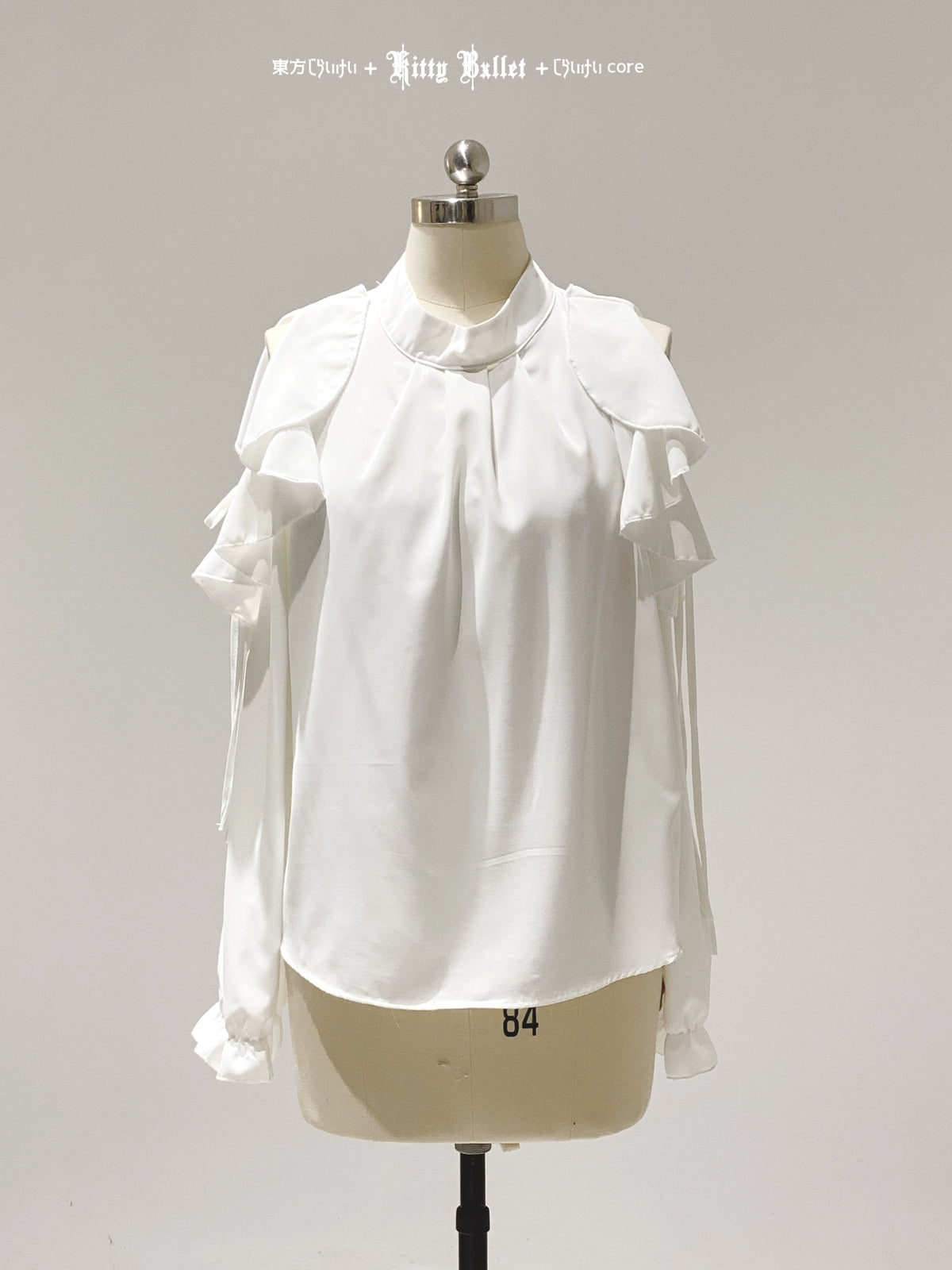 Bullet Ribon Kitten Bullet Ribbon Girl Blouse Top – Sugarplum Store