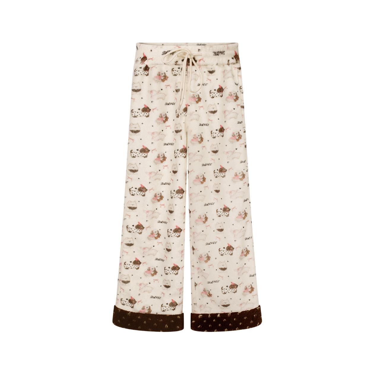 Serendipity Comic Book Teddy Bear Sweater Hoodie Pants Three Piece Set