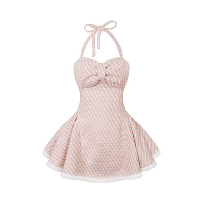 Serendipity Pink Heiress Cardigan Dress Coat Three Piece Set